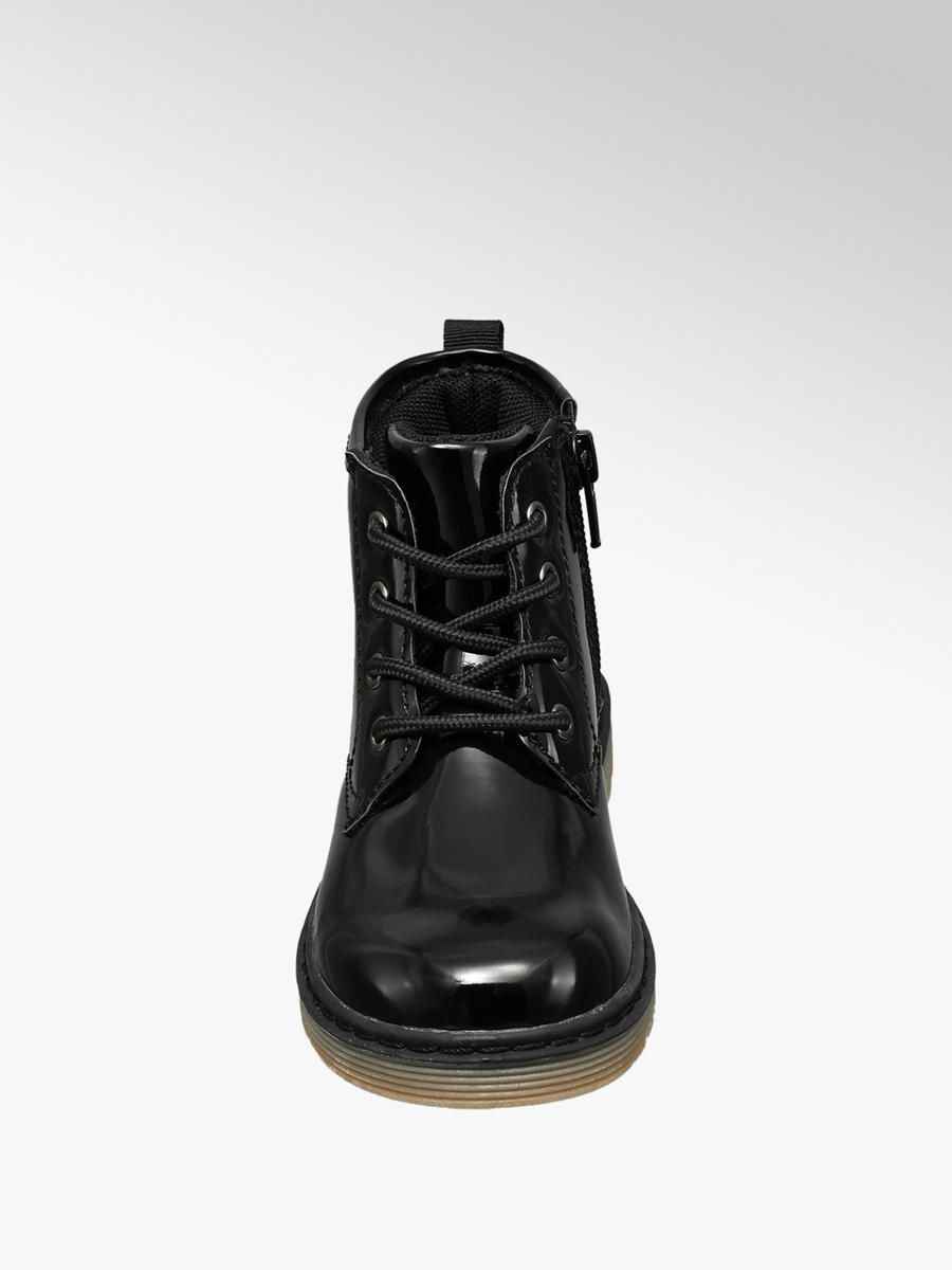 Cupcake Couture Zwarte veterbootie lak Gratis Bezorgd Cupcake Couture Zwarte veterbootie lak Gratis Bezorgd